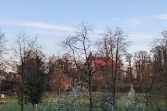 Haimendorfer Schloss im Frühling